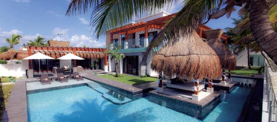The Azul Villa Esmeralda, by Karisma, is part of Travel Impressions’ villa program. // © 2013 Travel Impressions F
