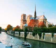 Paris' Notre Dame is one option for visitors traveling to Europe with Globus // (c) 2011 Globus