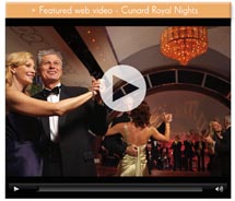  Clients can learn about onboard activities. // © 2010 Cunard Cruise Lines