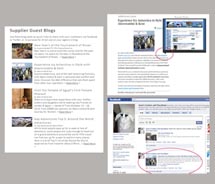Agents can use Agent SociaLink to link to content. // © 2010 Passport Online Inc.