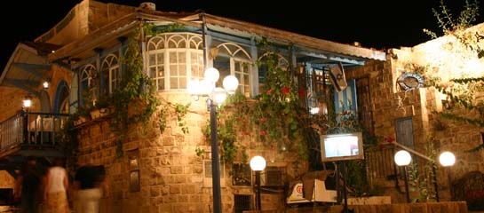 Many of Jaffa’s restaurants and bars are located in restored buildings. // © 2013 Israel Ministry of Tourism F