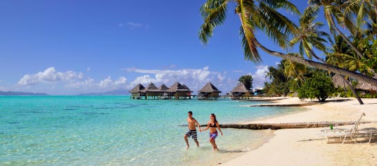InterContinental Bora Bora Le Moana Resort is the most Polynesian of the properties. // © 2013 InterContinental Bora bora Le Moana Resort F