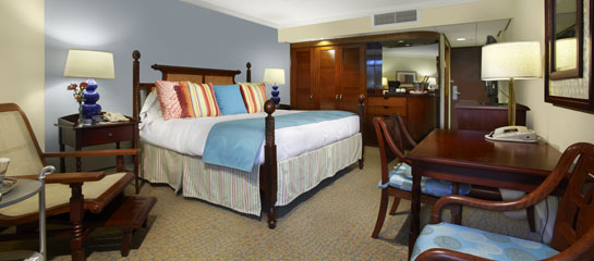 The Radisson Aruba Resort, Casino & Spa completed its $26 million renovation to guestroom towers in October. // © Radisson Aruba Resort F