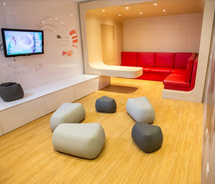 The Muse Room is the Verdanza Hotel’s creative spin on a meetings space. // © 2013 Verdanza Hotel