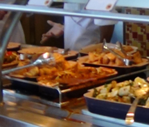 The Carnival Breeze is impressing cruisers with its selection of food. // © 2012 Marilyn Green Sm