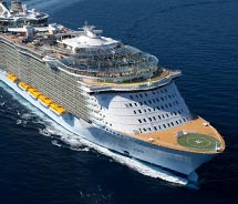 Royal Caribbean has ordered a new Oasis-class ship. // (c) 2013 Royal Caribbean International