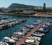 Barcelona’s port is a great destination for biking. // © 2012 Regina Winkle-Bryan