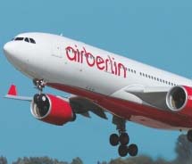 Airberlin will increase its airlift this spring.// © Airberlin 