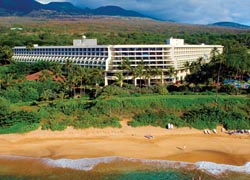 The Makena features an open-air courtyard with ponds. // (C) 2009 Benchmark Hospitality International