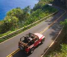 The Hana Highway’s road twists and turns hundreds of times, and 54 one-lane bridges add to the drama. // © 2012 Ron Dahlquist MVB