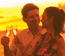 On the Five-Star experience by Star of Honolulu Cruises and Events, guests enjoy a seven-course French dinner and live jazz on the top deck. // (c)...