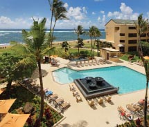 The Courtyard Marriott Kauai at Coconut Beach has a great location on the island. // © 2012 Courtyard Marriott Kauai
