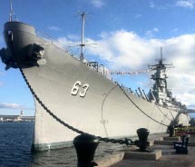 Battleship Missouri Memorial at Pearl Harbor, Oahu // © 2012 Battleship Missouri Memorial