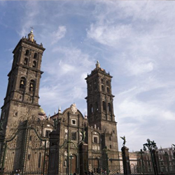 Puebla’s Cathedral is one of the city’s main cultural and architectural gems. // © Mexico Tourist Board