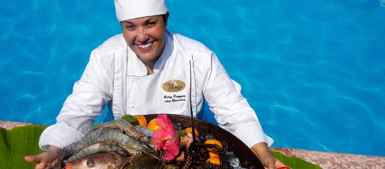 Chef Betty Vasquez’s El Delfin restaurant is a foodie paradise. // © 2012 Riviera Nayarit F