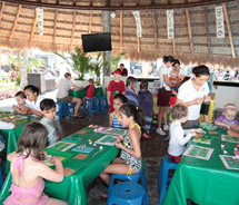 The Mini Mayans Program is an interactive program that teaches children about Maya culture. // © 2012 Karisma Hotels & Resorts