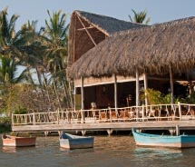 Guests can access some of the property via rowboat. // © 2012 George Mucalov