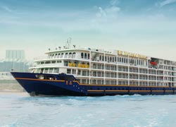 The Victoria Jenna was launched earlier this year. // (c) 2009 Victoria Cruises