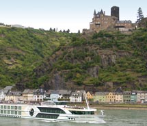 Many river cruise lines sail along the Rhine's quaint villages and impressive castles, including Tauck. // (C) 2010 TauckF