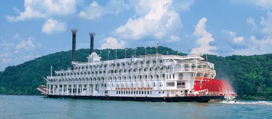Bookings for the American Queen are ahead of schedule. // © 2012 American Steamboat Company F