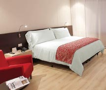 A guestroom at the Hotel Ar Salitre // © 2011 Ar Hotel Salitre