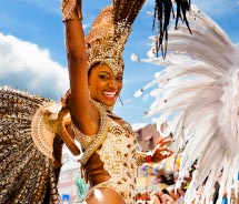 Rio de Janeiro hosts one of the world’s wildest Carnival celebrations // © 2012 Val Thoermer/Shutterstock.com