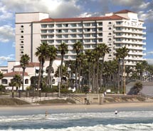 The Hilton Waterfront Beach Resort makes an ideal starting point for a Huntington Beach, Calif. itinerary. // © 2010 Hilton Waterfront Beach Resort
