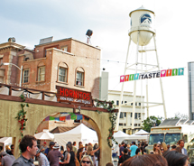 The Taste event, Street Eats, was held at Paramount Studios in Hollywood, Calif. // © 2011 Mindy Poder