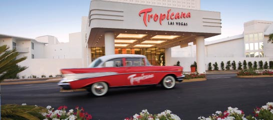 The new Tropicana Las Vegas has a South Beach vibe. // © 2012 Tropicana Las Vegas F