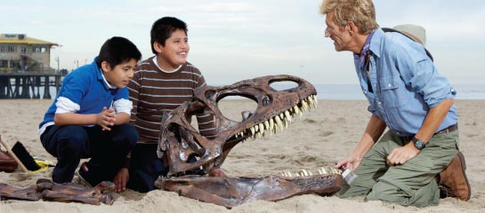 Travel Alberta brought a taste of Dinosaur Provincial Park to Southern California. // © 2012 Travel Alberta F