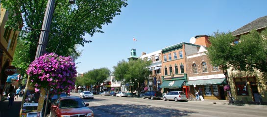 Old Strathcona features funky shops in historic buildings. // © 2013 Edmonton Tourism F