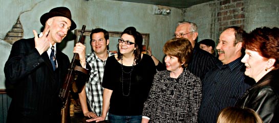 Visitors will learn how Al Capone ran his bootlegging operation. // © 2013 The Tunnels of Moose Jaw F