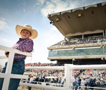 The entire city of Calgary is transformed during the Calgary Stampede. // © 2012 Calgary Stampede