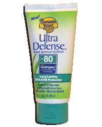 Banana Boat's new Ultra Defense SPF 80