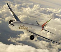 Emirates launched its new service from Dallas/Fort Worth to Dubai. // (C) 2012 Emirates