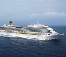 Carnival reports a first quarter loss. // © 2012 Costa Cruises