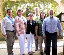NTA-ASTA Hispanic Business Development Task Force (from right to left): Jose Barquin, Laura Rodriguez-Verbera, Maria Gross, Steve Richer, Olga Ramudo and Angel Alvarez // © 2012 NTA