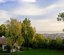 El Encanto has views of Santa Barbara and the Pacific Ocean. // © 2012 El Encanto