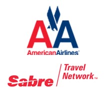 American Airlines and Sabre Logos // © 2012  American Airlines; Sabre Travel Network