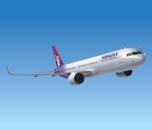 Hawaiian Airlines’ new Airbus // © 2013 Hawaiian Airlines