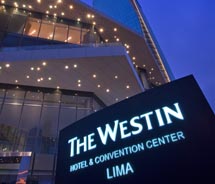 The Westin Lima will host next year’s IDE. // © 2011 Starwood Hotels & Resorts Worldwide, Inc.