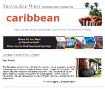 Caribbean Newsletter Image // (c) 2010 TravelAge West