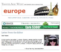 Europe Newsletter Image // (c) 2010 TravelAge West