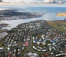 Reykjavik, Iceland, will be more accessible to travelers from the U.S. West Coast next summer. © 2012 Icelandic Tourist Board