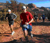 The Sedona Marathon route includes Sedona’s famous red rock formations. // © 2011 Sedona Marathon 