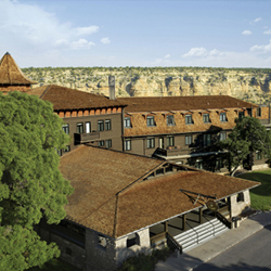 El Tovar, one of the Grand Canyon’s historic buildings, was remodeled in 2005. // © El Tovar Hotel