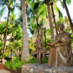 Royal Hawaiian Center enhances royal grove // (c) 2013 Royal Hawaiian Center