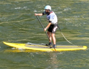 The Glide Boise Whitewater Festival will feature stand-up paddleboarding. // © 2012 The Glide Boise Whitewater Festival