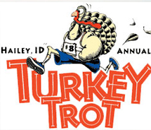 The Turkey Trot 5K takes place in Haily, Idaho on Thanksgiving. // © 2011 Turkey Trot