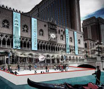 The Venetian welcomes its second annual Winter in Vegas celebration. // © 2012 The Venetian Resort Hotel Casino